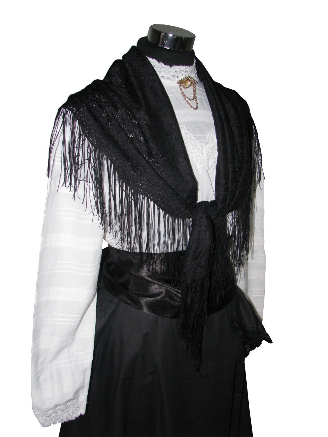 Ladies Victorian School Mistress Day Costume Edwardian Suffragette Size 8 - 10 Image
